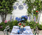 Linen Striped Tablecloth