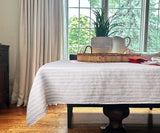Linen Tablecloth - Striped Tablecloths