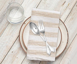 Italian Stripe Linen Napkins