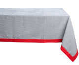 Rectangle Tablecloth - Red Border