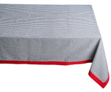 Rectangle Tablecloth - Red Border