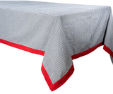 Rectangle Tablecloth - Red Border