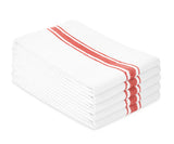 Red Striped Kitchen Towels