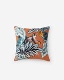 Damask Monkey Throw Pillow
