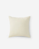 Palm Leaf Embroidered Throw Pillow