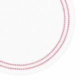 Pink and White Placemats