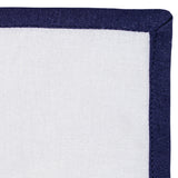 Cotton Dinner Napkins Set of 4 – Piping Trim