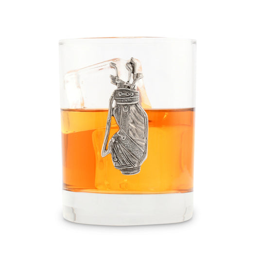 Golf Bag Double Old Fashioned Glass