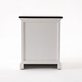 Halifax Accent Bedside Table with Shelves