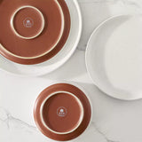 Tara Pink 12 Piece Dinnerware Set