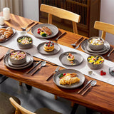 Tara 12 Piece Stoneware Dinnerware Set