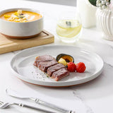 Tara Pink 12 Piece Dinnerware Set