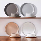 Tara Pink 24 Piece Dinnerware Set for 8
