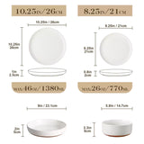 Tara 16 Piece Dinnerware Set