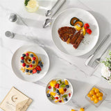 Tara Grey 18 Piece Dinnerware Set