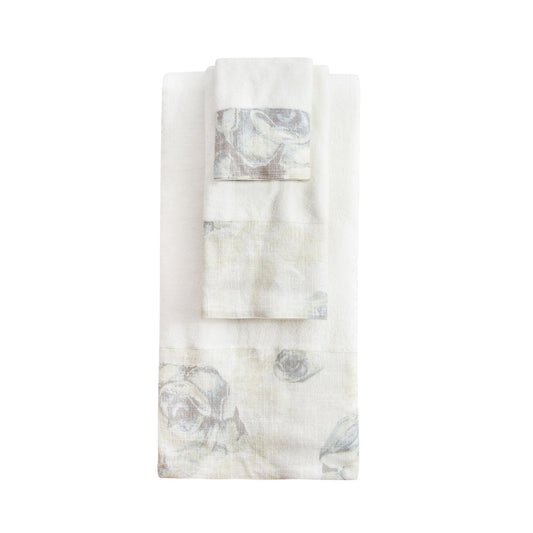Rosaline Linen 3PC Towel Set, 2 MOQ