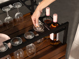 Transformer Outdoor Bar Cart - Panel Storage