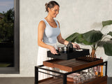 Transformer Outdoor Bar Cart - Panel Storage