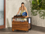 Transformer Outdoor Bar Cart - Panel Storage
