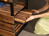 Transformer Outdoor Bar Cart - Panel Storage