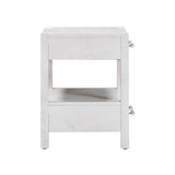 Brandyss 26" Burl 2-Drawer Nightstand