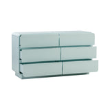 Sagura 56" 6-Drawer Dresser