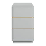 Julieta 62" Acacia Wood 6-Drawer Dresser