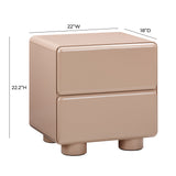 Tammy 22" 2-Drawer Nightstand