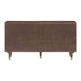 Sierra 60" Cane 6-Drawer Dresser