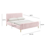 Angela Performance Velvet Bed