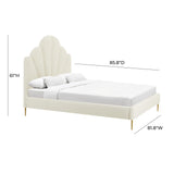 Bianca Velvet Bed