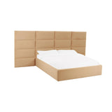 Eliana Performance Velvet Bed with Wings