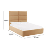 Eliana Performance Velvet Bed