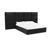 Eliana Performance Velvet Headboard Wings