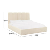 Palani Performance Velvet Bed