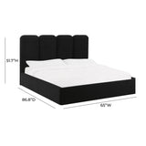 Palani Performance Velvet Bed