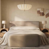 Isla Textured Performance Velvet Bed