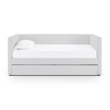 Alice Linen Twin Trundle Bed