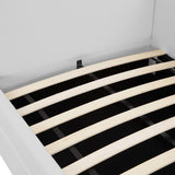 Alice Linen Twin Trundle Bed