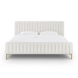 Angela Upcycled Performance Linen Bed