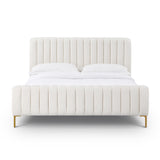 Angela Upcycled Performance Linen Bed