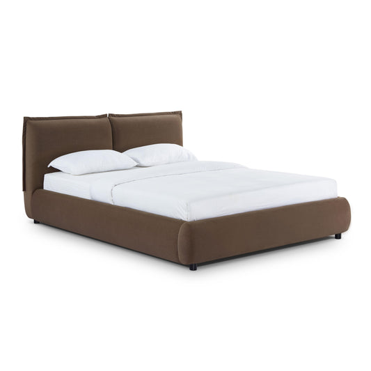 Mel Performance Faux Mohair Velvet Bed