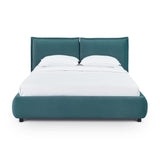 Mel Performance Faux Mohair Velvet Bed