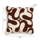 Bonney 20" Boucle Square Throw Pillow Cover