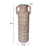 Earthenware Diode Flower Vase