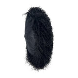 New Zealand 16" Sheepskin Round Throw Pillow