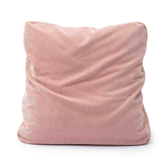 Tipsy Upcycled Chenille Square Floppy Throw Pillow (20"-24")