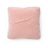 Tipsy Upcycled Chenille Square Floppy Throw Pillow (20"-24")
