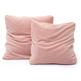 Tipsy Upcycled Chenille Square Floppy Throw Pillow (20"-24")