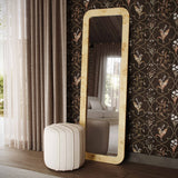 Pouch Chenille Ottoman